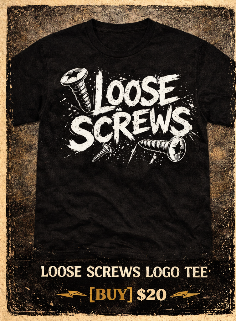 Loose Screws Logo Tee ad